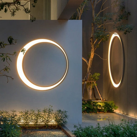 Eclips Buiten Wandlamp - IP65 Waterdicht met Warme 3000K LED Verlichting 1