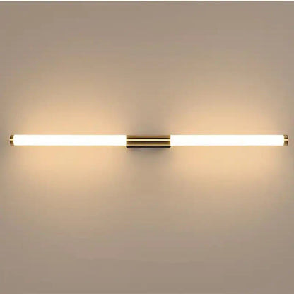 Eenvoudige Moderne Lineaire LED Wandlamp in Wit-Goud – Stijlvolle Verlichting voor Slaapkamer en Woonkamer 2