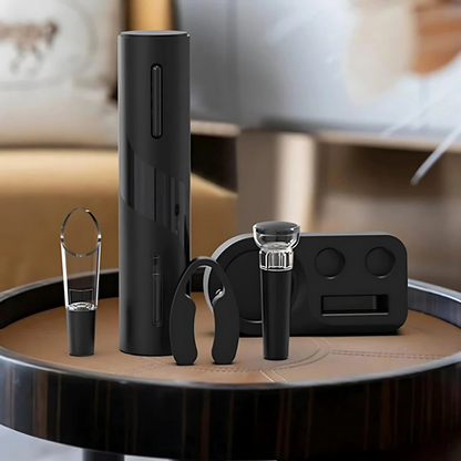 Elektrische Wijnopener met Oplaadbare Batterij en Stijlvol Design 2