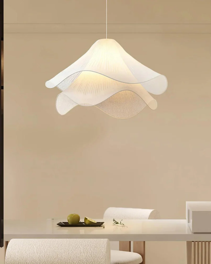 Etherische Bloem Hanglamp met Goudkleurige Details – Uniek Design voor Eettafel, Woonkamer of Slaapkamer Verlichting 5