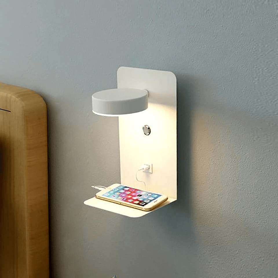 GlowUp Light Station - Multifunctionele Lamp met Oplaadstation en Verstelbare Verlichting 2
