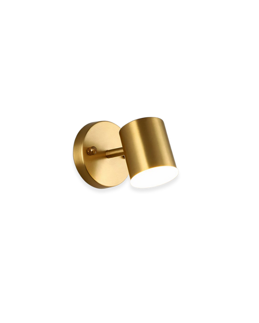 Gouden LED Wandlamp met Minimalistisch Ontwerp en Energiezuinige Verlichting voor Binnengebruik 0