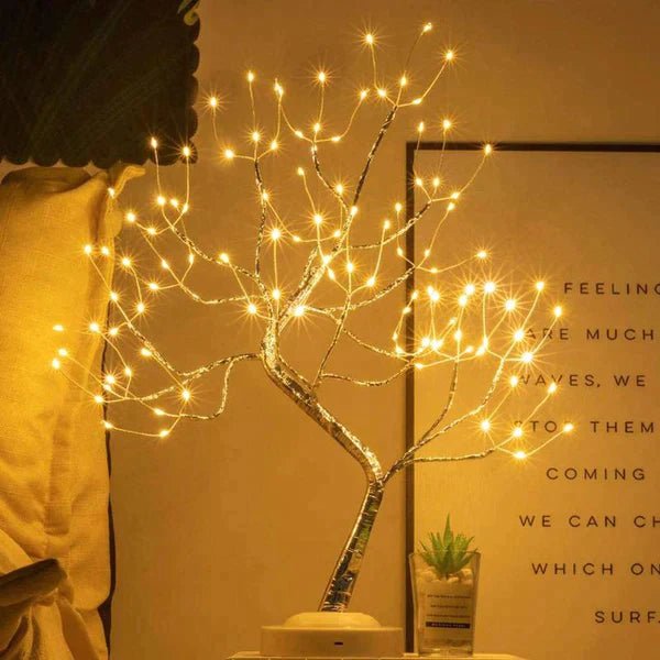 Handgemaakte LED Boomlamp met 108 LEDs – Magisch Sprookjeslandschap voor Elke Kamer 2