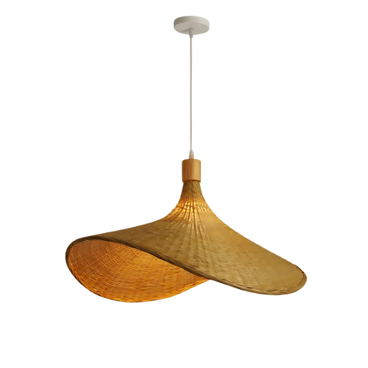 Handgemaakte Rotan Hanglamp met Verstelbare Hoogte – Boho Chic Woonkamer en Eettafel Verlichting 0
