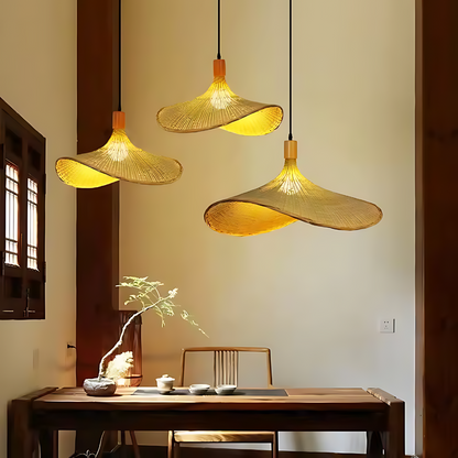 Handgemaakte Rotan Hanglamp met Verstelbare Hoogte – Boho Chic Woonkamer en Eettafel Verlichting 6