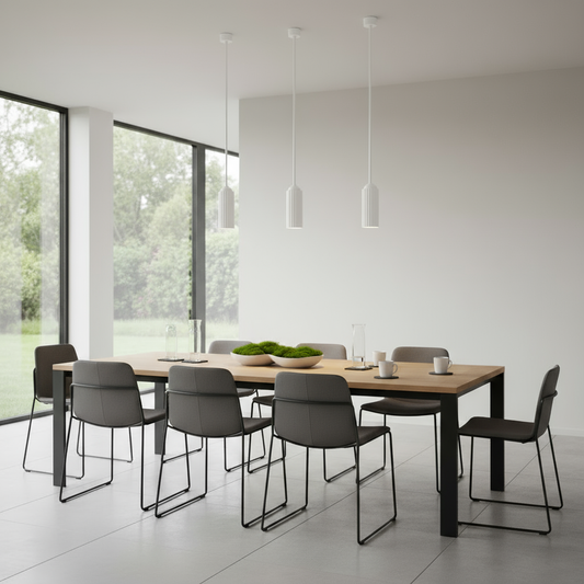 Scandinavische LED-pendellamp met Hoogwaardige Materialen en Eenvoudige Montage