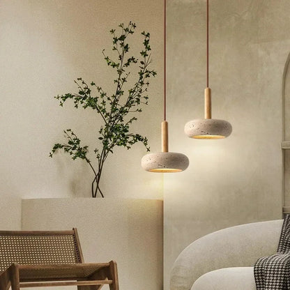 Hanglamp met Marmer Look voor Woonkamer en Eettafel – Elegante Verlichting met Verstelbare Hoogte 2