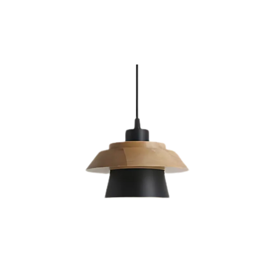 Hanglamp van Steen en Hout – Aardse Elegantie voor Modern en Rustiek Interieur 0