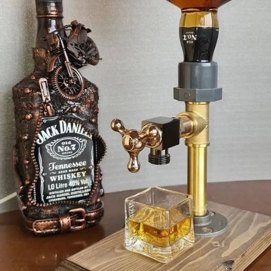 Houten Drankdispenser met Gebruiksvriendelijke Kraan - 5 Liter Capaciteit voor Feesten en Dinners 0