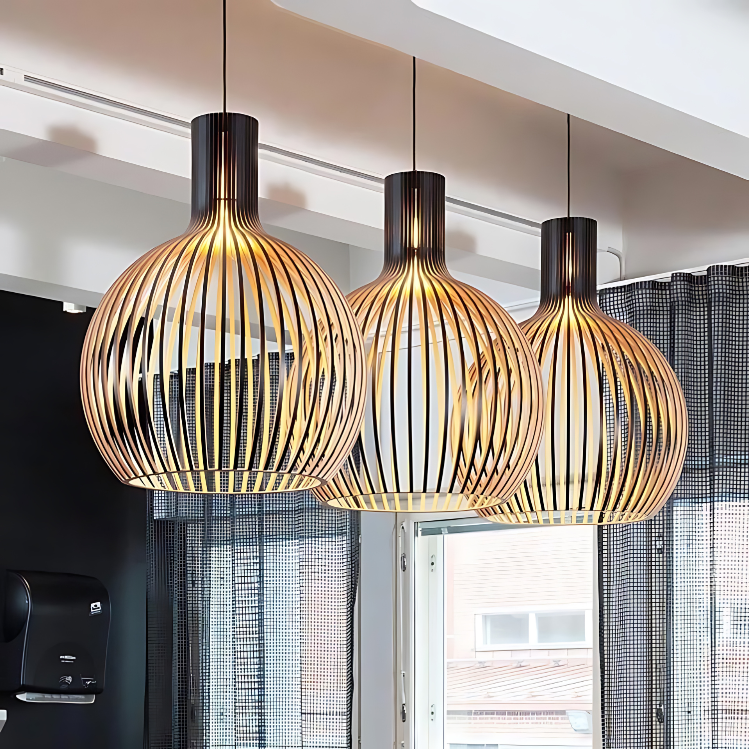 Houten Hanglamp Céleste – Elegante Verlichting voor Elke Ruimte 4