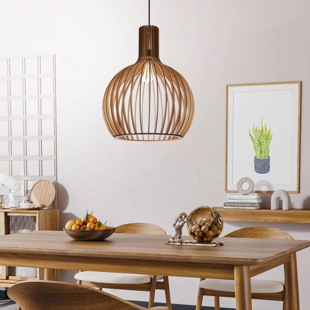 Houten Hanglamp Céleste – Elegante Verlichting voor Elke Ruimte 6