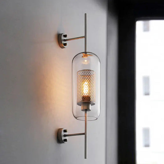 Industrieel Wandlamp Zwart – Stijlvolle Muurlamp voor Binnen, 4 Varianten, Duurzaam Metalen Ontwerp 1