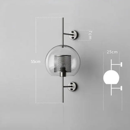 Industrieel Wandlamp Zwart – Stijlvolle Muurlamp voor Binnen, 4 Varianten, Duurzaam Metalen Ontwerp 5