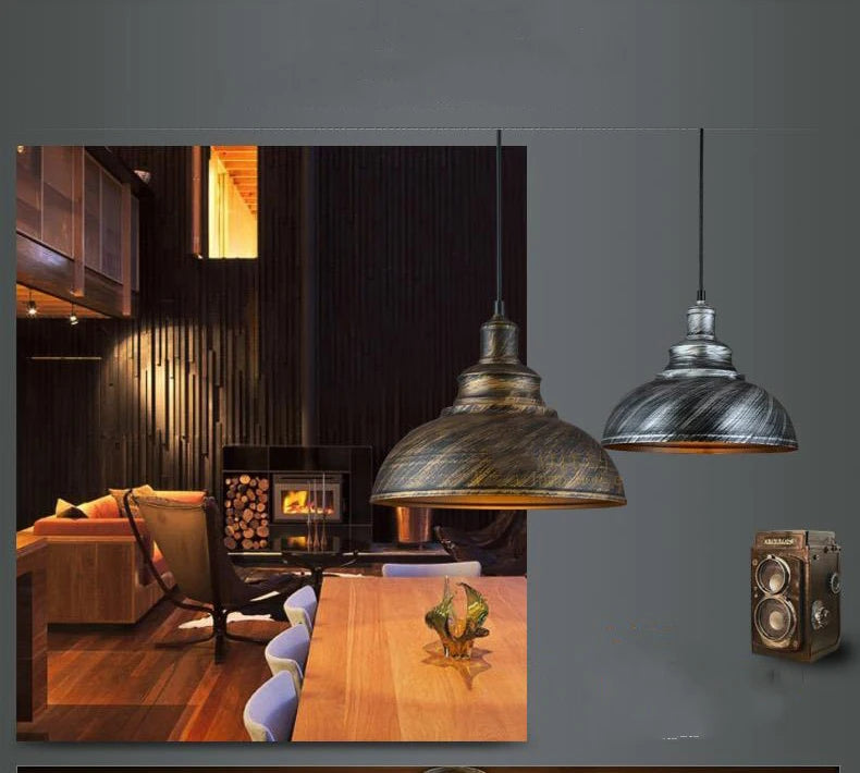 Industriele Hanglamp van Metaal met Loft-Uitstraling – Perfect voor Moderne Interieurs 2
