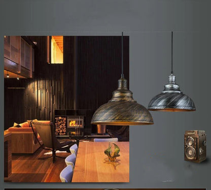 Industriele Hanglamp van Metaal met Loft-Uitstraling – Perfect voor Moderne Interieurs 2