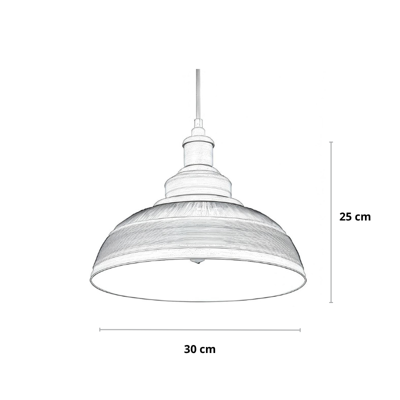 Industriele Hanglamp van Metaal met Loft-Uitstraling – Perfect voor Moderne Interieurs 8