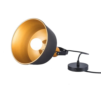 Industriële Zwarte Hanglamp met Gouden Accenten voor Woonkamer en Eettafel – Stijlvolle Verlichting 2