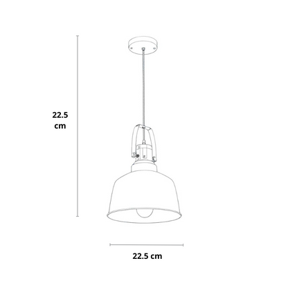 Industriële Zwarte Hanglamp met Gouden Accenten voor Woonkamer en Eettafel – Stijlvolle Verlichting 4