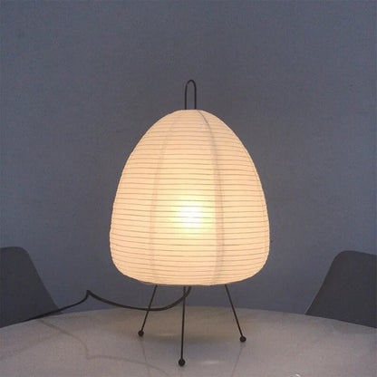 Japanse Staande Lamp van Rijstpapier met LED Verlichting – Sfeervolle Binnenlamp voor Woonkamer en Slaapkamer 7
