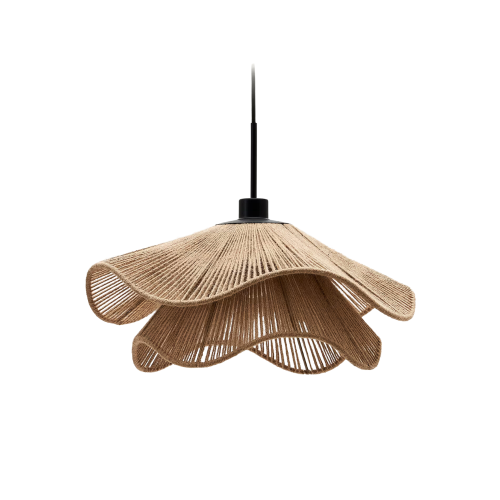Jute Lampenkap Le Cap Pontos – Boho Design met Natuurlijke Elegantie voor Warm Licht in Elke Ruimte 0