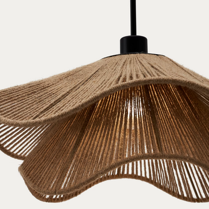 Jute Lampenkap Le Cap Pontos – Boho Design met Natuurlijke Elegantie voor Warm Licht in Elke Ruimte 2