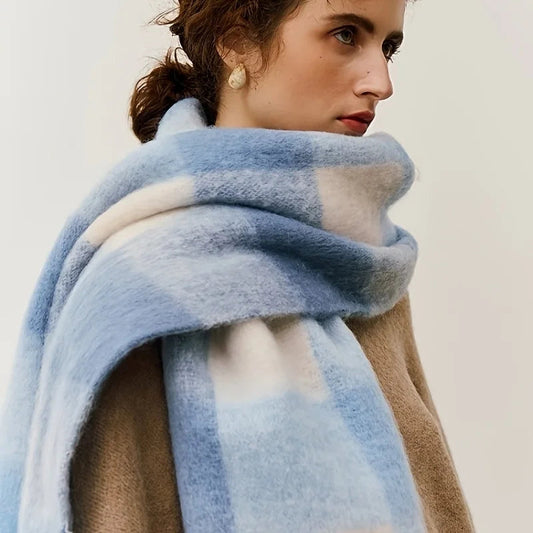 Kasjmier Sjaal Dames – Zachte Veelkleurige 100% Kasjmier Sjaal voor Warmte en Stijl 1