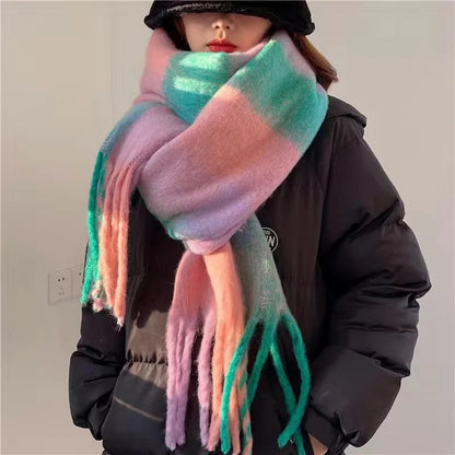 Kasjmier Sjaal Dames – Zachte Veelkleurige 100% Kasjmier Sjaal voor Warmte en Stijl 3
