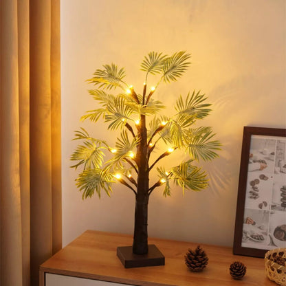 Kerst LED Palmbladverlichting – Warm Licht, Draadloos, 11x55cm, Duurzaam PVC voor Feestelijke Decoratie 5
