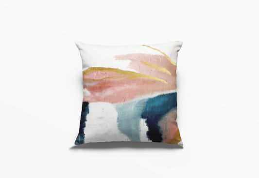 Kussenhoezen 45x45 cm met Unieke Oliekunst – Duurzaam Pluche, Ademend en Machinewasbaar 1