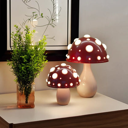 LED Tafellamp Amanita met Dimbare Warm Witte Verlichting – Bedraad en Draadloos 2