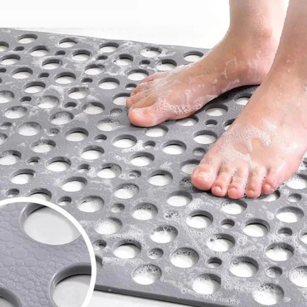 Luxe Antislip Douchemat met Sterke Zuigbekers en Snelle Drainage – Hygiënisch en Schimmelbestendig 70 x 38 cm 5