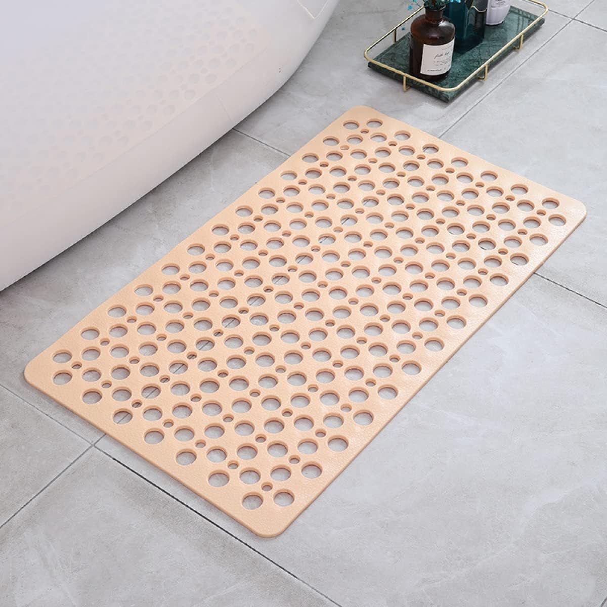 Luxe Antislip Douchemat met Sterke Zuigbekers en Snelle Drainage – Hygiënisch en Schimmelbestendig 70 x 38 cm 9