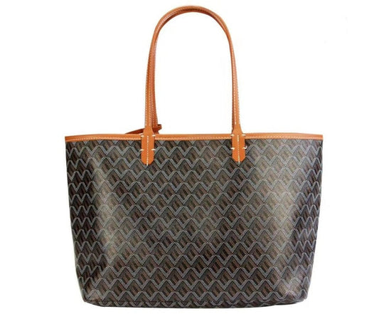 Luxe Dames Shopper met Monogramdetails en Ruime Indeling – Handtas Dames voor Dagelijks Gebruik 3