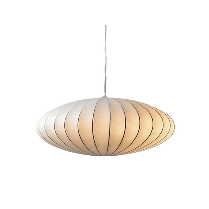 Luxe Japandi Hanglamp voor Eettafel – Elegante Zijden Lamp voor Woonkamer en Slaapkamer 0
