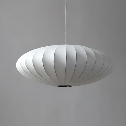 Luxe Japandi Hanglamp voor Eettafel – Elegante Zijden Lamp voor Woonkamer en Slaapkamer 5
