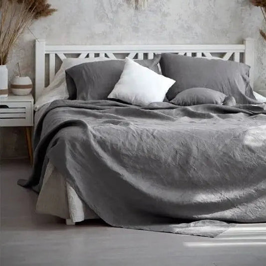 Luxe Linnen Dekbedovertrek voor Comfort en Stijl – Diverse Kleuren en Maten Beschikbaar 1