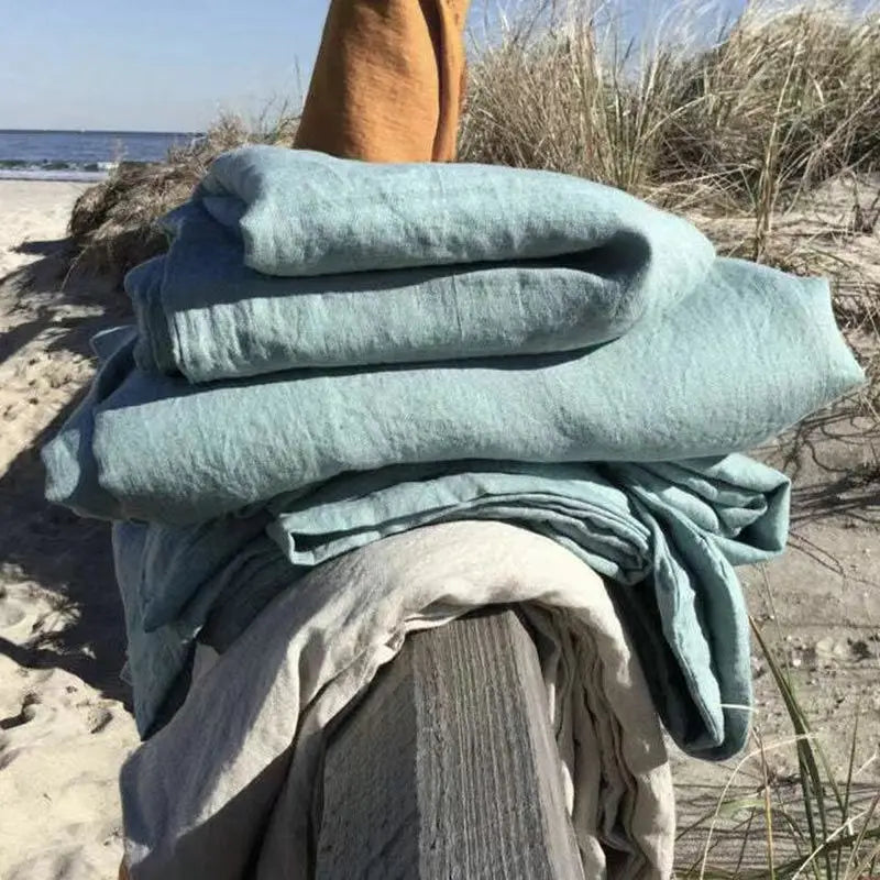 Luxe Linnen Dekbedovertrek voor Comfort en Stijl – Diverse Kleuren en Maten Beschikbaar 12