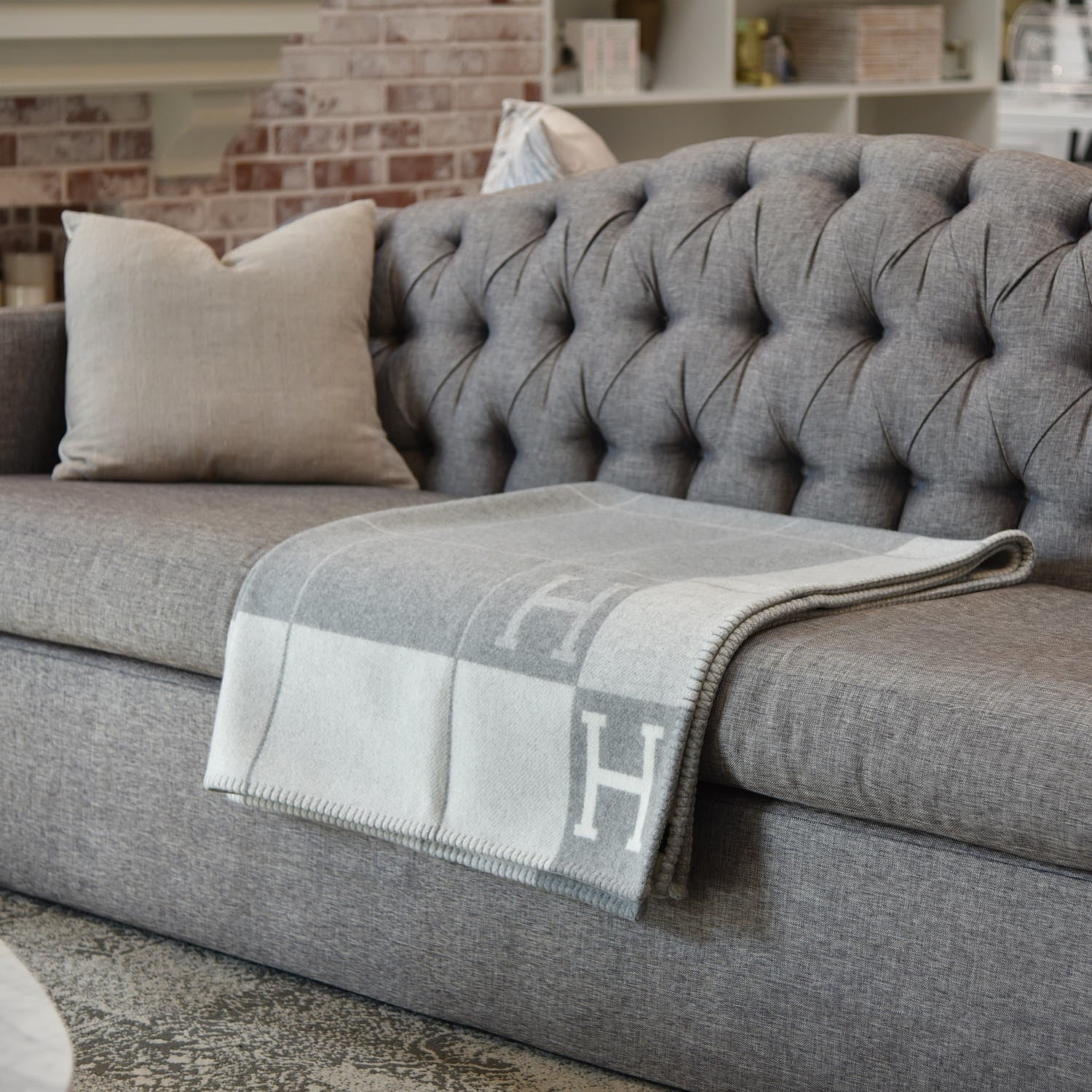 Luxe Wollen Deken van Wol-Kasjmier – Elegante Deken voor Stijlvolle Interieurs, Ideaal voor Banken en Stoelen 6