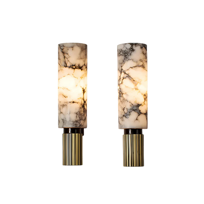 Marmeren Wandlamp met LED Verlichting – Luxe Wandverlichting voor Elegante Ruimtes 0