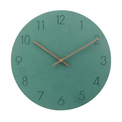 Minimalistische Grote Wandklok van Hout met Stil Uurwerk – Diameter 29 cm voor Modern Interieur 4