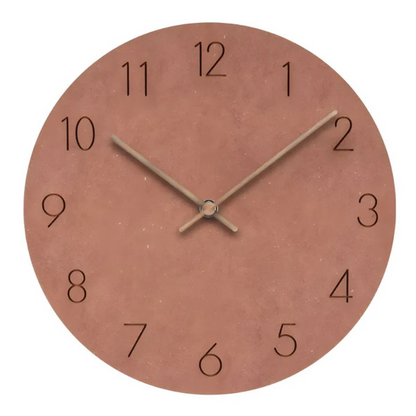 Minimalistische Grote Wandklok van Hout met Stil Uurwerk – Diameter 29 cm voor Modern Interieur 5