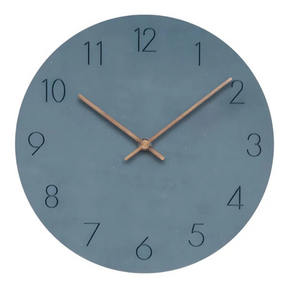 Minimalistische Grote Wandklok van Hout met Stil Uurwerk – Diameter 29 cm voor Modern Interieur 7
