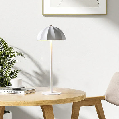 Minimalistische Hanglamp met Dimbare LED Verlichting – Scandinavisch Design in Wit, 45 cm Hoog 0