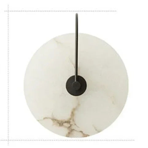 Minimalistische Marmeren Wandlamp met LED Verlichting – Creatief Ontwerp voor Woonkamer en Slaapkamer 7
