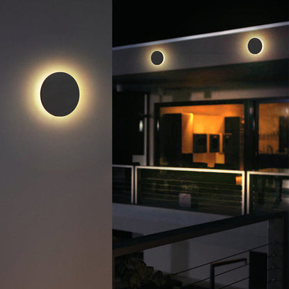 Minimalistische Zwarte LED Wandlamp voor Tuin en Hal – Modern Muurlamp van Duurzaam Metaal 8