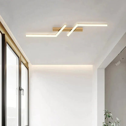 Moderne LED Plafondlamp Zwart - Energiezuinige Plafonniere voor Slaapkamer en Interieur