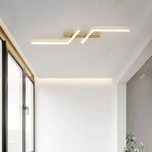 Moderne LED Plafondlamp Zwart - Energiezuinige Plafonniere voor Slaapkamer en Interieur