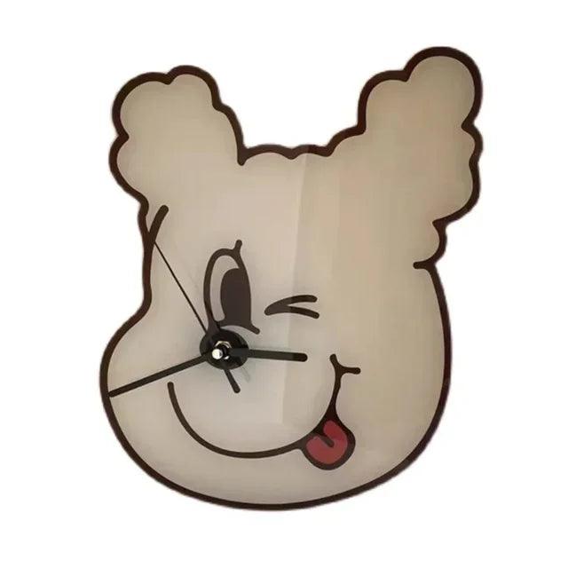 Moderne Acryl Wandklok in Schattige Cartoonstijl – Perfect voor Elke Ruimte 2