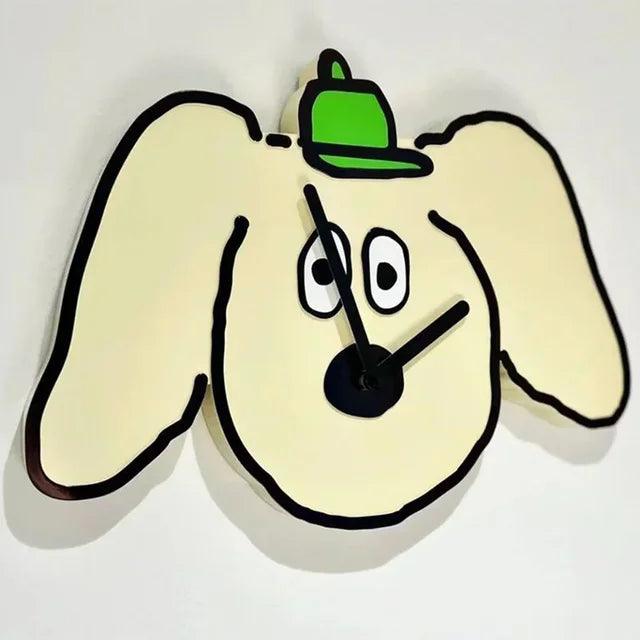 Moderne Acryl Wandklok in Schattige Cartoonstijl – Perfect voor Elke Ruimte 3