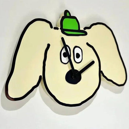 Moderne Acryl Wandklok in Schattige Cartoonstijl – Perfect voor Elke Ruimte 3